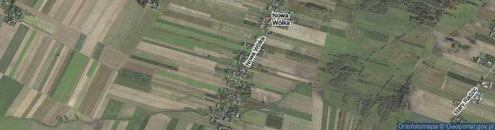 Zdjęcie satelitarne Nowa Wólka ul.